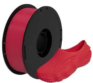 MorPhlex Flexible Filament 1.75mm, Turn 90A Into Ultra-Soft 75A with High Flexibility, 1Kg (2.2lbs) Spool - Dimensional Accuracy ±0.02 mm, Beginner-Friendly (Red) MorPhlex Flexible Filament 1.75mm, Turn 90A Into Ultra-Soft 75A with High Flexibility, 1Kg (2.2lbs) Spool - Dimensional Accuracy ±0.02 mm, Beginner-Friendly (Red)