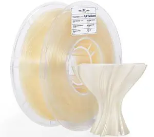 PLA Translucent 3D Printer Filament 1.75mm 1KG Spool (Iceland Spar) | NatureWorks Ingeo, Neatly Wound&Transparency Adjustable Clear PLA For Bambu-Lab, Creality, Anycubic, Most FDM 3D Printers PLA Translucent 3D Printer Filament 1.75mm 1KG Spool (Iceland Spar) | NatureWorks Ingeo, Neatly Wound&Transparency Adjustable Clear PLA For Bambu-Lab, Creality, Anycubic, Most FDM 3D Printers