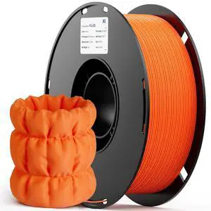 PLA GO 3D Printer Filament 1.75mm 1KG(2.2lbs) Spool (Orange) | NatureWorks Ingeo Neatly Wound & Beginner Friendly Tough PLA Filament For Bambu-Lab, Creality, Anycubic, Most FDM 3D Printers PLA GO 3D Printer Filament 1.75mm 1KG(2.2lbs) Spool (Orange) | NatureWorks Ingeo Neatly Wound & Beginner Friendly Tough PLA Filament For Bambu-Lab, Creality, Anycubic, Most FDM 3D Printers