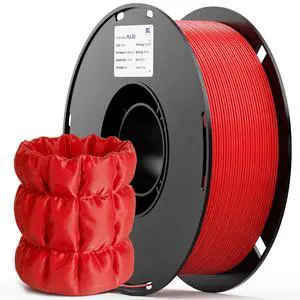 PLA GO 3D Printer Filament 1.75mm 1KG(2.2lbs) Spool (Red) | NatureWorks Ingeo Neatly Wound & Beginner Friendly Tough PLA Filament For Bambu-Lab, Creality, Anycubic, Most FDM 3D Printers PLA GO 3D Printer Filament 1.75mm 1KG(2.2lbs) Spool (Red) | NatureWorks Ingeo Neatly Wound & Beginner Friendly Tough PLA Filament For Bambu-Lab, Creality, Anycubic, Most FDM 3D Printers