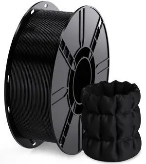 PLA GO 3D Printer Filament 1.75mm 1KG(2.2lbs) Spool (Black) | NatureWorks Ingeo Neatly Wound & Beginner Friendly Tough PLA Filament For Bambu-Lab, Creality, Anycubic, Most FDM 3D Printers PLA GO 3D Printer Filament 1.75mm 1KG(2.2lbs) Spool (Black) | NatureWorks Ingeo Neatly Wound & Beginner Friendly Tough PLA Filament For Bambu-Lab, Creality, Anycubic, Most FDM 3D Printers