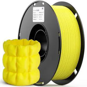 PLA GO 3D Printer Filament 1.75mm 1KG(2.2lbs) Spool (Yellow) | NatureWorks Ingeo Neatly Wound & Beginner Friendly Tough PLA Filament For Bambu-Lab, Creality, Anycubic, Most FDM 3D Printers PLA GO 3D Printer Filament 1.75mm 1KG(2.2lbs) Spool (Yellow) | NatureWorks Ingeo Neatly Wound & Beginner Friendly Tough PLA Filament For Bambu-Lab, Creality, Anycubic, Most FDM 3D Printers