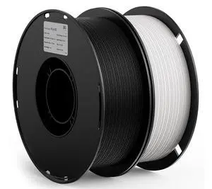PLA GO 3D Printer Filament 1.75mm 2KG(4.4lbs) Spool (Black+White) | NatureWorks Ingeo Neatly Wound & Beginner Friendly Tough PLA Filament For Bambu-Lab, Creality, Anycubic, Most FDM 3D Printers PLA GO 3D Printer Filament 1.75mm 2KG(4.4lbs) Spool (Black+White) | NatureWorks Ingeo Neatly Wound & Beginner Friendly Tough PLA Filament For Bambu-Lab, Creality, Anycubic, Most FDM 3D Printers