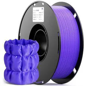 PLA GO 3D Printer Filament 1.75mm 1KG(2.2lbs) Spool (Purple) | NatureWorks Ingeo Neatly Wound & Beginner Friendly Tough PLA Filament For Bambu-Lab, Creality, Anycubic, Most FDM 3D Printers PLA GO 3D Printer Filament 1.75mm 1KG(2.2lbs) Spool (Purple) | NatureWorks Ingeo Neatly Wound & Beginner Friendly Tough PLA Filament For Bambu-Lab, Creality, Anycubic, Most FDM 3D Printers