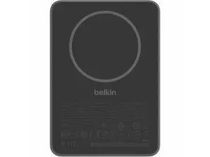 Belkin BoostCharge Slim Magnetic Power Bank 5K - For Smartphone, iPhone, Earbud, USB Type C Device, MagSafe-enabled Device, Android Device, Qi-enabled Device - 5000 mAh - 7.50 W - USB Type-C Connector Belkin BoostCharge Slim Magnetic Power Bank 5K - For Smartphone, iPhone, Earbud, USB Type C Device, MagSafe-enabled Device, Android Device, Qi-enabled Device - 5000 mAh - 7.50 W - USB Type-C Connector