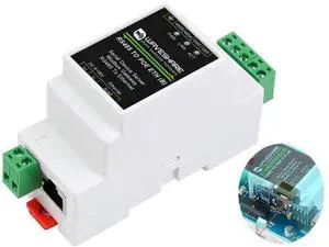 waveshare RS485 to RJ45 Ethernet with POE Function Modbus/MQTT Gateway, Bi-Directional Transparent Data Transmission Between RS485 and Ethernet, 6~36V DC Screw Terminal, or PoE Port Power Supply waveshare RS485 to RJ45 Ethernet with POE Function Modbus/MQTT Gateway, Bi-Directional Transparent Data Transmission Between RS485 and Ethernet, 6~36V DC Screw Terminal, or PoE Port Power Supply