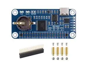 RTC WatchDog HAT for Raspberry Pi 4B/3B+/3B/2B/Zero W/Zero WH/Zero 2W /Jetson Nano, Onboard DS3231SN High Precision RTC Chip, Real Time Clock, Watchdog, Auto Reset Monitoring, All in One Module RTC WatchDog HAT for Raspberry Pi 4B/3B+/3B/2B/Zero W/Zero WH/Zero 2W /Jetson Nano, Onboard DS3231SN High Precision RTC Chip, Real Time Clock, Watchdog, Auto Reset Monitoring, All in One Module