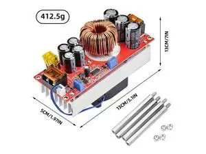 DC 10V~60V to DC 12V~90V 40A Boost Converter Adjustable Voltage Regulator Power Supply Module Constant Voltage/Current Board DC 10V~60V to DC 12V~90V 40A Boost Converter Adjustable Voltage Regulator Power Supply Module Constant Voltage/Current Board
