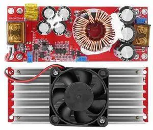 Boost Module 1200W, DC-DC 10-60V to 12-97V 30A Voltage Step Up Converter Boost Constant Voltage Current Power Supply Module for Constant Current and Voltage Applications Boost Module 1200W, DC-DC 10-60V to 12-97V 30A Voltage Step Up Converter Boost Constant Voltage Current Power Supply Module for Constant Current and Voltage Applications