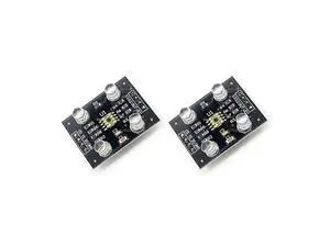 DEVMO 2PCS TCS230 TCS3200 RGB Light Color Recognition Sensor Detector Module with 4 LED Compatible with MCU Ar-duino DEVMO 2PCS TCS230 TCS3200 RGB Light Color Recognition Sensor Detector Module with 4 LED Compatible with MCU Ar-duino