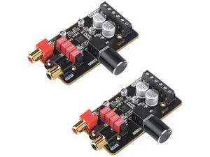 DROK 15W+15W 2.0 2pcs 12V Amplifier Board, Dual Channel Audio Amplifier Board PAM8620 DC 8-26V 24V Digital Stereo Amp Module Class D Mini Power DIY Amplify Circuit for Sound System Speaker DROK 15W+15W 2.0 2pcs 12V Amplifier Board, Dual Channel Audio Amplifier Board PAM8620 DC 8-26V 24V Digital Stereo Amp Module Class D Mini Power DIY Amplify Circuit for Sound System Speaker