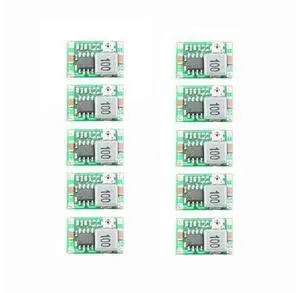 10PCS Step-down Power Supply Module DC 4.75-23V to 1-17V Mini Synchronous Rectification Voltage Regulator Unit for RC Airplane 10PCS Step-down Power Supply Module DC 4.75-23V to 1-17V Mini Synchronous Rectification Voltage Regulator Unit for RC Airplane