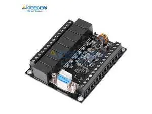 PLC Programmable Controller DC 24V Relay Module FX1N-20MR With Base Industrial Control Board Programmable Logic Controller PLC Programmable Controller DC 24V Relay Module FX1N-20MR With Base Industrial Control Board Programmable Logic Controller