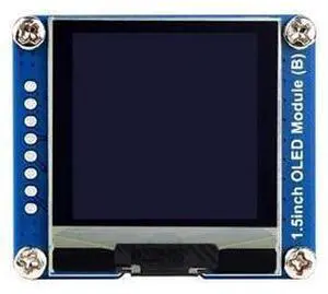 Coolwell 1.5 Inch OLED Display Module for Raspberry Pi Arduino STM32 SPI / I2C Communication 128128 Black/White Display Color Embedded SH1107 Coolwell 1.5 Inch OLED Display Module for Raspberry Pi Arduino STM32 SPI / I2C Communication 128128 Black/White Display Color Embedded SH1107