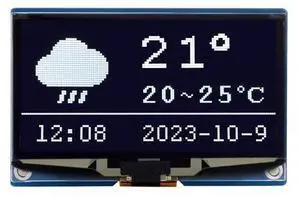 Waveshare 2.42inch OLED Display Module, 12864 Resolution, SPI / I2C Communication, White Version Waveshare 2.42inch OLED Display Module, 12864 Resolution, SPI / I2C Communication, White Version