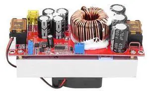 Boost Power Supply - DC to DC Step Up Converter Module, 1500W 30A, with 10 to 60V Input and 12 to 97V Output Voltage - Non Isolated CC CV Constant Current Constant Voltage Boost Power Supply - DC to DC Step Up Converter Module, 1500W 30A, with 10 to 60V Input and 12 to 97V Output Voltage - Non Isolated CC CV Constant Current Constant Voltage