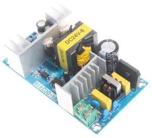 AC to DC Isolated Power Supply Module AC 120V 100V - 245V to DC 24V 6A 144W Peak 24V 9A 216W Max Power Module with Overvoltage Overload Short-Circuit Protection (24V 6A, Peak 9A) AC to DC Isolated Power Supply Module AC 120V 100V - 245V to DC 24V 6A 144W Peak 24V 9A 216W Max Power Module with Overvoltage Overload Short-Circuit Protection (24V 6A, Peak 9A)