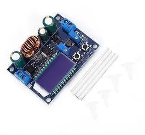 5-30V to 0.5-30V Adjustable Voltage Regulator - Automatic Step Up Down DC DC Converter Module with LCD Display and 0.2-4A Adjustable Output Current Range 5-30V to 0.5-30V Adjustable Voltage Regulator - Automatic Step Up Down DC DC Converter Module with LCD Display and 0.2-4A Adjustable Output Current Range