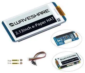 2.13inch E-Ink Display HAT V4 Version, Black/White Two-Color 250x122 Pixel E-Paper Module for Raspberry Pi 5/ 4B/3B+/3B/2B/A+/Zero W/WH/Zero 2 W/Jetson Nano SPI Interface, Support Partial Refresh 2.13inch E-Ink Display HAT V4 Version, Black/White Two-Color 250x122 Pixel E-Paper Module for Raspberry Pi 5/ 4B/3B+/3B/2B/A+/Zero W/WH/Zero 2 W/Jetson Nano SPI Interface, Support Partial Refresh