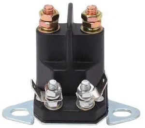 Starter Solenoid Relay 12V, Lawn Mower Relay Replacement, ABS Housing with Copper Coil, High Power Starter Relay for ATVs Utility Vehicles Snowmobiles Lawn Mowers Garden Tractors Starter Solenoid Relay 12V, Lawn Mower Relay Replacement, ABS Housing with Copper Coil, High Power Starter Relay for ATVs Utility Vehicles Snowmobiles Lawn Mowers Garden Tractors