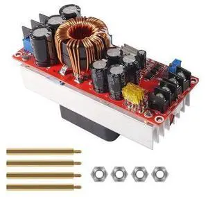 ACEIRMC 1500W 30A DC-DC Boost Converter DIY Step-up Boost Constant Stream Power Supply Module Board in 10-60V Out 12-90V Electric Unit Module (1500W 30A Boost Converter) ACEIRMC 1500W 30A DC-DC Boost Converter DIY Step-up Boost Constant Stream Power Supply Module Board in 10-60V Out 12-90V Electric Unit Module (1500W 30A Boost Converter)