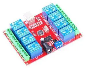 KNACRO 5V 8-Channel 10A PC USB Control Switch Relay Module Free Drive Programmable Computer Control Computer USB Control Switch Driver PC Intelligent Controller (5V 8-Channel) KNACRO 5V 8-Channel 10A PC USB Control Switch Relay Module Free Drive Programmable Computer Control Computer USB Control Switch Driver PC Intelligent Controller (5V 8-Channel)