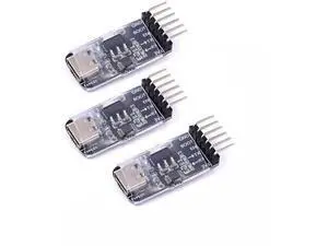 Auto Downloader Burner USB to Serial Burner Module USB to TTL Module for ESP32 ESP8266 3pcs Auto Downloader Burner USB to Serial Burner Module USB to TTL Module for ESP32 ESP8266 3pcs