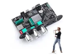 Bluetooth5.3 Mini Amplifier Board 100W Mono Power Amp with TWS Box, Karaoke Audio Amps Module with Boost for Home/Outdoor DIY Speakers, DC 9-24V, MIC and Reverb, Supports BT/USB/AUX Inputs Bluetooth5.3 Mini Amplifier Board 100W Mono Power Amp with TWS Box, Karaoke Audio Amps Module with Boost for Home/Outdoor DIY Speakers, DC 9-24V, MIC and Reverb, Supports BT/USB/AUX Inputs