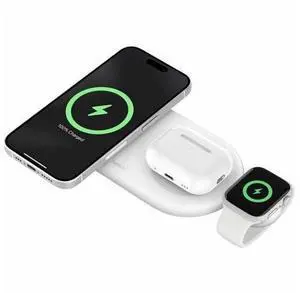 Belkin BoostCharge Pro Induction Charger - For Qi2-enabled DeviceProprietary Battery Size - Magnetic Belkin BoostCharge Pro Induction Charger - For Qi2-enabled DeviceProprietary Battery Size - Magnetic