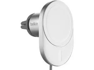Belkin BoostCharge ProWireless CarChargerwithMagSafe15W Extra Strong Magnetic Vent Mount for iPhone 12, 13, 14 Belkin BoostCharge ProWireless CarChargerwithMagSafe15W Extra Strong Magnetic Vent Mount for iPhone 12, 13, 14