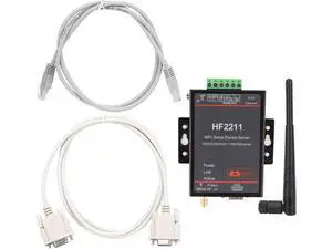 HF-2211 Serial to Ethernet Converter Device Server RS232 RS485 RS422 to WiFi Network Module with Wide 5-36VDC Input HF-2211 Serial to Ethernet Converter Device Server RS232 RS485 RS422 to WiFi Network Module with Wide 5-36VDC Input