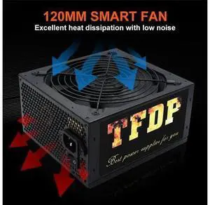 850W 80 PLUS Gold Full Modular ATX Power Supply For Desktop Computers Lower Energy Consumption 120mm Fan With Low Noise 850W 80 PLUS Gold Full Modular ATX Power Supply For Desktop Computers Lower Energy Consumption 120mm Fan With Low Noise