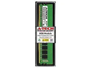 A-Tech 8GB DDR4 2133 MHz UDIMM PC4-17000 (PC4-2133P) CL15 DIMM Non-ECC Desktop RAM Memory Module A-Tech 8GB DDR4 2133 MHz UDIMM PC4-17000 (PC4-2133P) CL15 DIMM Non-ECC Desktop RAM Memory Module