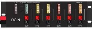 1 in 6 Connector Power Divider Power Board,Power Distribution Block Module,40Amp Power Pole Distribution Block Module,Powerpole Distribution Block.1-6 1 in 6 Connector Power Divider Power Board,Power Distribution Block Module,40Amp Power Pole Distribution Block Module,Powerpole Distribution Block.1-6