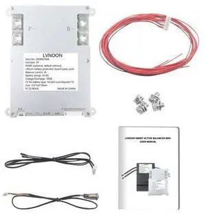 LVNOON 1A Smart BMSJK Active Balance for Li-ion NCM LFP LiFePo4 LTO Battery Management System 3S 4S 5S 6S 7S 8S 200A with APP Control 12V 24V (3-8S, 200A) LVNOON 1A Smart BMSJK Active Balance for Li-ion NCM LFP LiFePo4 LTO Battery Management System 3S 4S 5S 6S 7S 8S 200A with APP Control 12V 24V (3-8S, 200A)