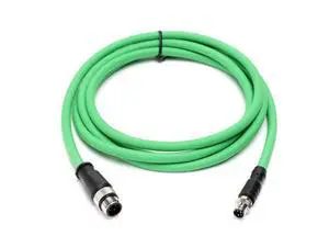 HangTon A-Code M8 4pin to D-Code M12 4pin EtherNet CAT5e Cable for Beckhoff Actuator Sensor EtherCAT Profinet Fieldbus Industrial Automation Control, 4 Pin Male, PUR Shielded, 8M HangTon A-Code M8 4pin to D-Code M12 4pin EtherNet CAT5e Cable for Beckhoff Actuator Sensor EtherCAT Profinet Fieldbus Industrial Automation Control, 4 Pin Male, PUR Shielded, 8M