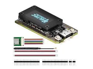 LoRa V4 with GNSS Module, ESP32 LoRa V4 Development Board SX1262 Dual-core WI-FI Kit OLED Display ESP32-S3R2 Module 863-928 MHz 16MB Flash Supports GPS,Solar for IOT Meshtastic Arduin0 LoRa V4 with GNSS Module, ESP32 LoRa V4 Development Board SX1262 Dual-core WI-FI Kit OLED Display ESP32-S3R2 Module 863-928 MHz 16MB Flash Supports GPS,Solar for IOT Meshtastic Arduin0