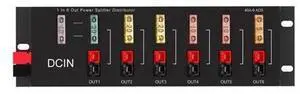 FUAUJUE 1 in 6 Out 40A Connector Power Splitter Distributor Source Strip, Power Pole Distribution Block Module for RV, Portable Solar Panel(1-6) FUAUJUE 1 in 6 Out 40A Connector Power Splitter Distributor Source Strip, Power Pole Distribution Block Module for RV, Portable Solar Panel(1-6)