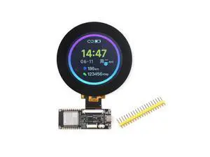 Waveshare ESP32-S3 RGB LCD Driver Board, Equipped with 32-Bit 240MHz LX7 Dual-Core Processor, 8MB PSRAM and Flash, WiFi & Bluetooth Support, Comes with a 2.8inch RGB Round Touch Display Waveshare ESP32-S3 RGB LCD Driver Board, Equipped with 32-Bit 240MHz LX7 Dual-Core Processor, 8MB PSRAM and Flash, WiFi & Bluetooth Support, Comes with a 2.8inch RGB Round Touch Display