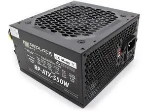 Replace Power? 550W ATX Power Supply 204pin with SATA Support, Black RP-ATX-550W Replace Power? 550W ATX Power Supply 204pin with SATA Support, Black RP-ATX-550W