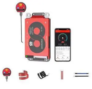DALY Smart BMS 4S-16S 40A-500A with WiFi Module and CAN 485 Communication Protection Board for LifePO4 Lithium Battery Pack (Smart BMS 16S 48V100A) DALY Smart BMS 4S-16S 40A-500A with WiFi Module and CAN 485 Communication Protection Board for LifePO4 Lithium Battery Pack (Smart BMS 16S 48V100A)