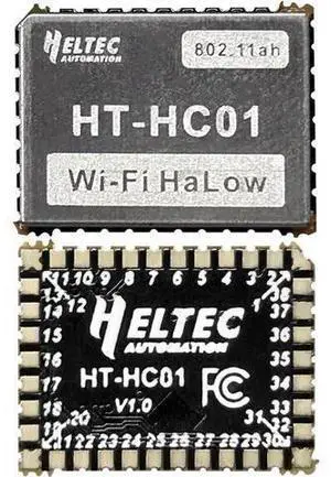Wi-Fi HaLow Module HT-HC01 IEEE 802.11ah Standard 902-928MHz 1-2KM Long-Range Transmission Sub 1GHz Dual Band 24GHz Wi-Fi Mesh Wireless Access IoT Low Power Consumption Device (5) Wi-Fi HaLow Module HT-HC01 IEEE 802.11ah Standard 902-928MHz 1-2KM Long-Range Transmission Sub 1GHz Dual Band 24GHz Wi-Fi Mesh Wireless Access IoT Low Power Consumption Device (5)