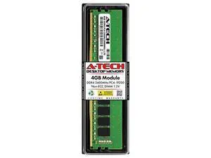 A-Tech 4GB DDR4 2400 MHz UDIMM PC4-19200 (PC4-2400T) CL17 DIMM Non-ECC Desktop RAM Memory Module A-Tech 4GB DDR4 2400 MHz UDIMM PC4-19200 (PC4-2400T) CL17 DIMM Non-ECC Desktop RAM Memory Module