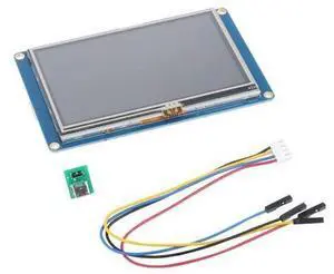 Ferwooh Nextion Basic Display 4.3'' NX4827T043 4.3inch TFT Resistive Touch Screen Panel 480X272 UART HMI Intelligent LCD Display Module Ferwooh Nextion Basic Display 4.3'' NX4827T043 4.3inch TFT Resistive Touch Screen Panel 480X272 UART HMI Intelligent LCD Display Module