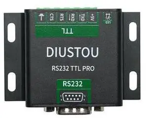 diustou SP3232 Isolated RS232 to TTL Converter Module with Metal Enclosure Industrial Serial Port Adapter Board with Electrical Isolation Protection 3.3V/5V DB9 Male diustou SP3232 Isolated RS232 to TTL Converter Module with Metal Enclosure Industrial Serial Port Adapter Board with Electrical Isolation Protection 3.3V/5V DB9 Male