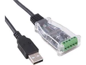 EVURU CH340B USB to RS485 RS422 Serial Communication Module Converter Adapter Cable, 1.5M EVURU CH340B USB to RS485 RS422 Serial Communication Module Converter Adapter Cable, 1.5M