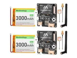 Meshnology Wio Tracker L1 Board with 3000mah Battery SX1262 nRF52840 for Ar duino Meshtastic LoRa, Blue Tooth 5.0 GPS, 1.3" OLED, Support Battery Type-C and Solar Charge, Rich Interface (2 Pack) Meshnology Wio Tracker L1 Board with 3000mah Battery SX1262 nRF52840 for Ar duino Meshtastic LoRa, Blue Tooth 5.0 GPS, 1.3" OLED, Support Battery Type-C and Solar Charge, Rich Interface (2 Pack)