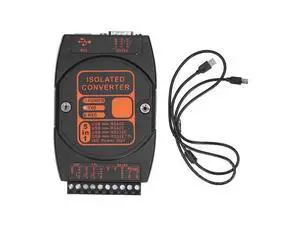 USB to RS485 Adapter, 5 in 1 Converter Multifunctional ABS Industrial Grade Isolation Module DCM2610A with Cable (200Kb Communication Rate) USB to RS485 Adapter, 5 in 1 Converter Multifunctional ABS Industrial Grade Isolation Module DCM2610A with Cable (200Kb Communication Rate)