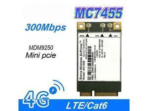 for Wireless MC7455 Original FDD / TDD LTE 4G Module CAT6 DC-HSPA + GNSS Card USB 3.0 MBIM Interface MC7455 for Wireless MC7455 Original FDD / TDD LTE 4G Module CAT6 DC-HSPA + GNSS Card USB 3.0 MBIM Interface MC7455