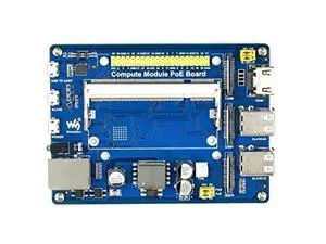waveshare Compute Module IO Board with PoE Feature Composite Breakout Board for Developing with Raspberry Pi CM3 / CM3L / CM3+ / CM3+L waveshare Compute Module IO Board with PoE Feature Composite Breakout Board for Developing with Raspberry Pi CM3 / CM3L / CM3+ / CM3+L